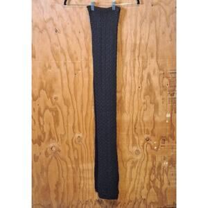 Universal Thread Scarf OSFA Unisex 90" x 7" Black Winter Outdoor Cozycore Cozy